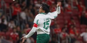 O Palmeiras venceu o Internacional e assumiu a liderança do Brasileirão. — Foto: