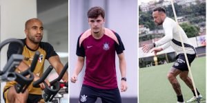 Reprodução @SaoPauloFC / Reprodução @Corinthians / Reprodução @SantosFCSão Paulo