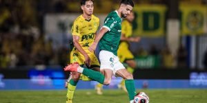 Flaco López decide e Palmeiras vence o Mirassol no Paulistão — Foto: Pedro Zachi
