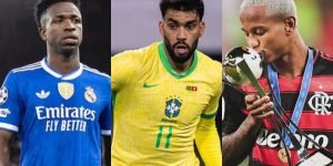 Foto: Reprodução / @vinijr, @lucaspaqueta e @oficial.wallaceyanVini, Paquetá e W