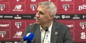 Foto: Reprodução"Raiva, faltou pouco", diz Crespo após empate com Corinthians
