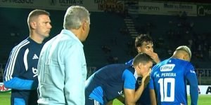Momento de instrução no Cruzeiro durante pausa técnica. — Foto: ReproduçãoMatheu