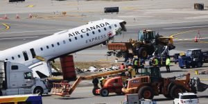 Foto: Aeronave da Air Canada Express SPENCER PLATT / GETTY IMAGES NORTH AMERICA