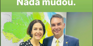 Cristina-Graeml-e-Flavio-Bolsonaro