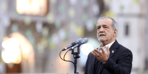Presidente do Irã, Masoud Pezeshkian — Foto: Presidente do Irã, Masoud Pezeshkia