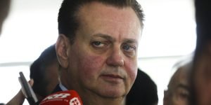 Gilberto Casssab Presidente do PSD Acompanhado de Parlamentares Apos Reunião com o Presidente Jair Bolsonaro.