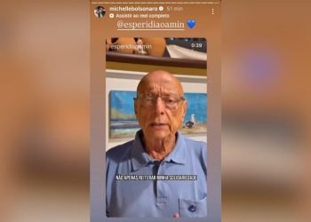 Michelle-Carlos-Bolsonaro-adversario-senado-sc-Reproducao-Instagram-Michelle-Bolsonaro