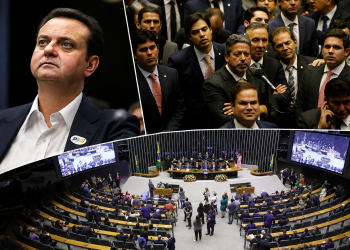 Montagem-Politica-no-Congresso-Brasileiro