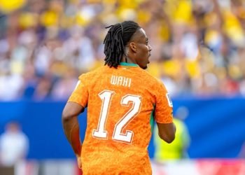 Jogador da Seleção da Costa do Marfim, Elye Wahi. — Foto: Jogador da Seleção da