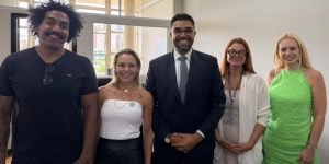 Visita de representantes da Câmara Municipal de Maringá à Escola do Legislativo