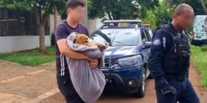 Foto: O homem é suspeito de abusar sexualmente do Beagle, que foi levado a uma c