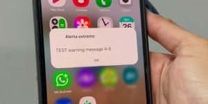 Foto: ‘Alerta extremo’ em Curitiba começou a chegar nos celulares na quarta-feir