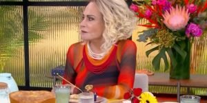 Foto: 1 de 1 Imagem colorida de Ana Maria Braga no Mais Você - Metrópoles - Foto