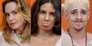 Ana Paula Renault, Gabriela e Juliano Floss disputam o 16º Paredão do BBB — Foto