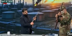 Apresentadores De TV Estatal Do Irã Ensinam População A Manusear Fuzis Kalashnik