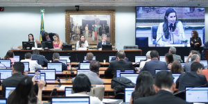 Sessão da CCJ da Câmara — Foto: Sessão da CCJ da Câmara Bruno Spada / Câmara dos