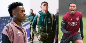 Real Madrid, Arsenal e Manchester City em ação na Champions — Foto: Reprodução @