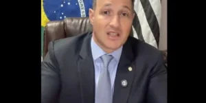 Foto: Guilherme Derrite, deputado federal e pré-candidato ao Senado por São Paul