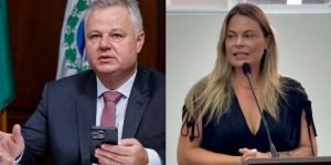 Dr. Gustavo Botogoski (PL) e a vice-prefeita é Tatiana Assuiti (Colagem/Divulgação)