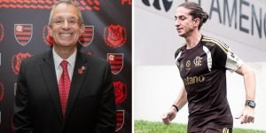 Foto: Marina Sá / Flamengo e Gilvan de Souza / FlamengoPresidente do Flamengo, B