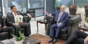 Foto: Presidente do STF, Edson Fachin, se reuniu com presidentes da Câmara e do