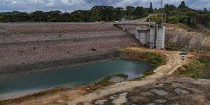 Reservatório Miringuava em São José dos Pinhais — Foto: A+