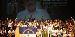 Cerimônia de encerramento do Cine PE 30 anos — Foto: 1 de 1 Cerimônia de encerra