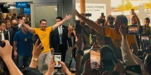 flavio-bolsonaro-chegada-brasil