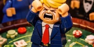 Foto: 1 de 1 Animações de IA copiam o estilo Lego e fazem propraganda de guerra