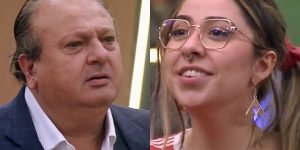 Erick Jacquin e Júlia, participante do MasterChef Brasil 2026 — Foto: 1 de 1 Eri