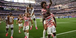 Estados Unidos x Paraguai na Copa do Mundo 2026 — Foto: Estados Unidos x Paragua