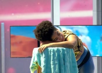 Milena durante o Castigo do Monstro do BBB 26 — Foto: 1 de 1 Milena durante o Ca