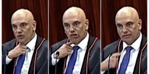 Foto: Moraes faz gesto de degola (reprodução)