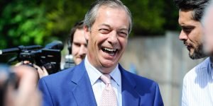 Nigel Farage em 2019, quando era membro do Parlamento Europeu. — Foto: Nigel Far