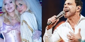 Foto: 1 de 1 Montagem com fotos Madonna, Sabrina Carpenter e Zezé Di Camargo - F
