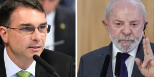 Flávio Bolsonaro e Luiz Inácio Lula da Silva | Fotos: Edilson Rodrigues/Agência