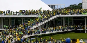 Atos de vandalismo de 8 de janeiro de 2023 — Foto: Atos de vandalismo de 8 de ja