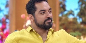 Imagem colorida do ator Thomas Aquino no Encontro da TV Globo - Metrópole — Foto