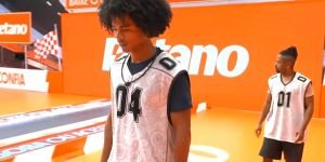 Breno e Leandro durante dinâmica no BBB 26 — Foto: 1 de 1 Breno e Leandro durant