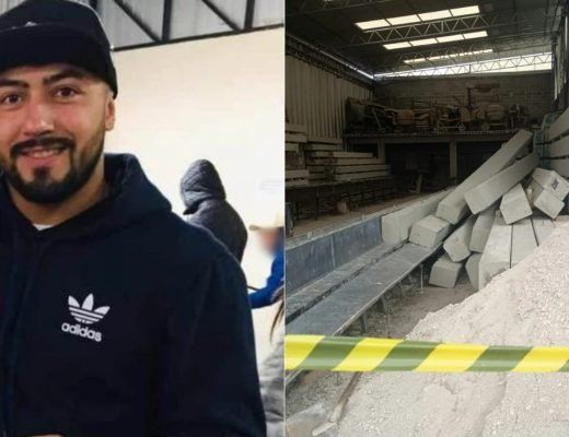Davi Soares Miranda tinha 28 anos e morreu ao ser atingido por postes em fábrica de São José dos Pinhais (Foto: Colaboração)