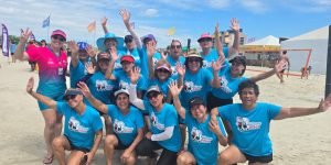 Equipe do Programa Maturidade Ativa conquista 3º lugar em vôlei de praia 60+ — F